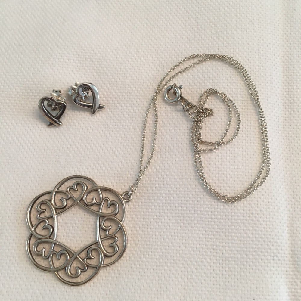 Tiffany & Co. Paloma Picasso Earring/Necklace Set